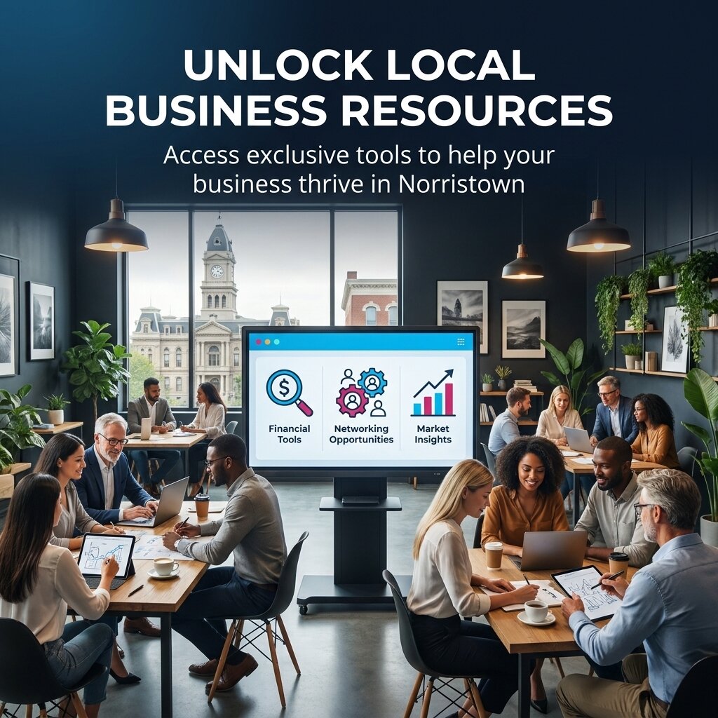 Unlock Local Business Resources

Gain access to exclusive business resources designed to help your company thrive in the Norristown area. From funding information to marketing guides and industry insights, our resources empower members to make informed decisions and stay ahead in a competitive market.

#BusinessResources #NorristownChamber #LocalSuccess