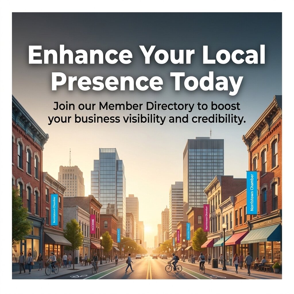 Enhance Your Local Presence with Our Member Directory

The Norristown Chamber of Commerce offers members exclusive access to a dynamic Member Directory designed to help your business get noticed. By joining the directory, you increase your credibility and make it easier for other local businesses and residents to find your products and services.

Our directory connects you to a wider network within Norristown and beyond, fostering valuable relationships and supporting the growth of the entire business community.

1. Gain visibility among prospective clients and partners

2. Build trust with a verified business listing

3. Connect efficiently with local businesses and entrepreneurs

#NorristownBusiness #MemberBenefits #LocalConnections